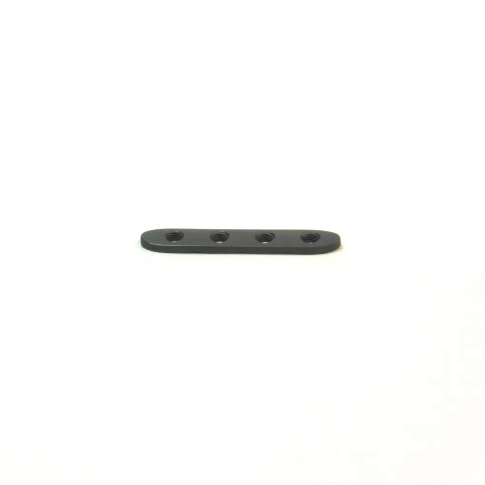 Placa bloqueada recta 4 orificios 2.0-1.5 mm. Longitud 31 mm
