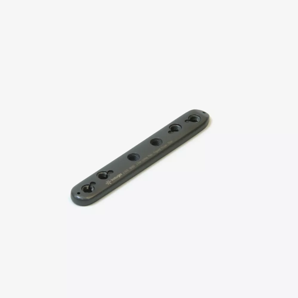 Placa bloqueada poliaxial titanio 2.7-2.4 mm. Longitud 70 mm