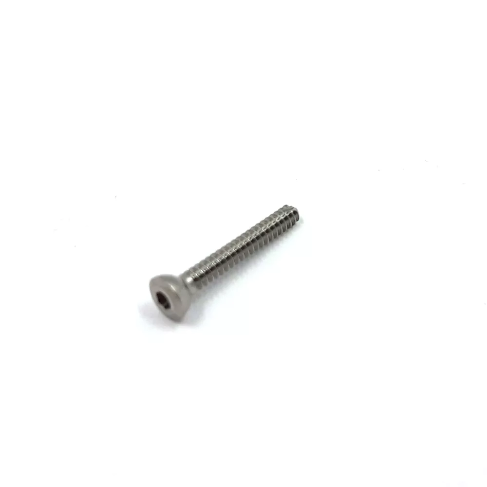 Tornillo cortical autorroscante Ti6Al4V &Oslash;2x12 mm