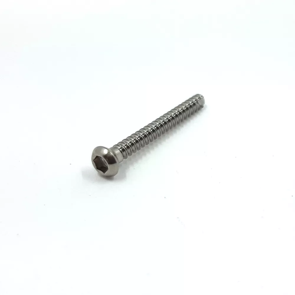 Tornillo cortical autorroscante Ti6Al4V &Oslash;2.4x12 mm