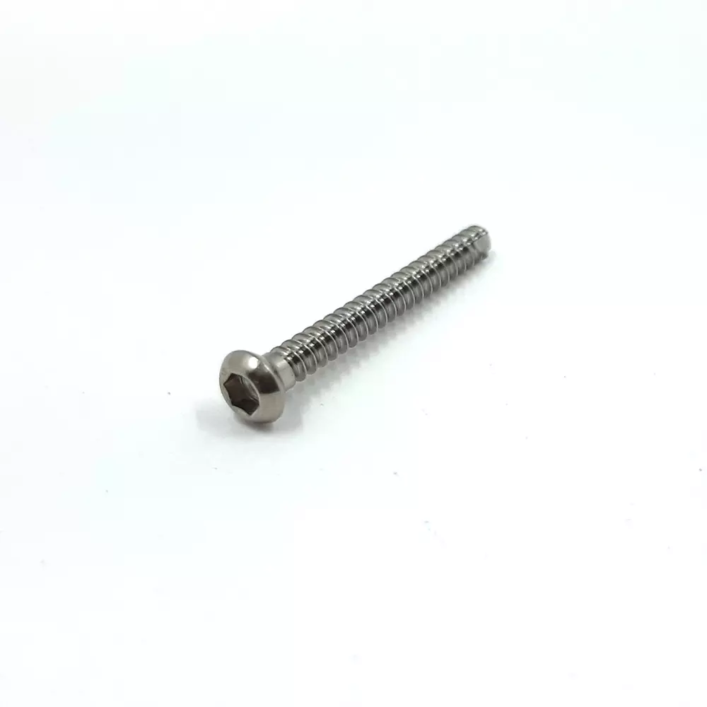 Tornillo cortical autorroscante Ti6Al4V &Oslash;2.7x24 mm