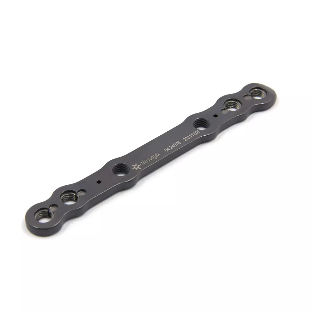 Placa bloqueada poliaxial 2.4 mm. Longitud 78 mm