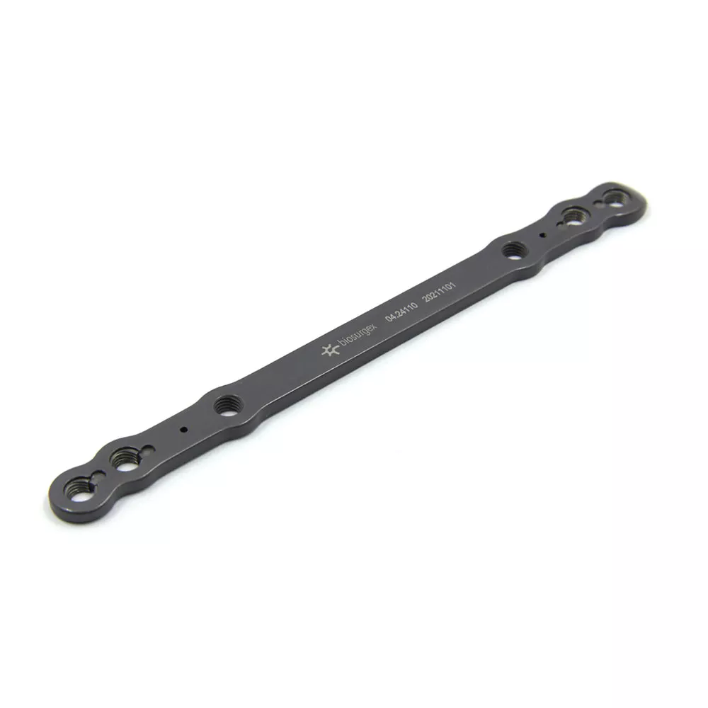 Placa bloqueada poliaxial 2.4 mm. Longitud 110 mm